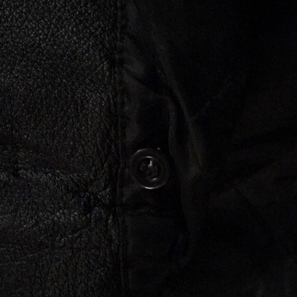 Winlit New York Black Leather Coat - Picture 6 of 8